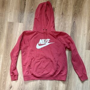 Nike Hoodie with White Logo